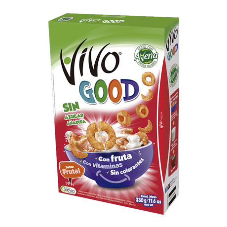 Cereal Vivo Good Frutilla 330 gr