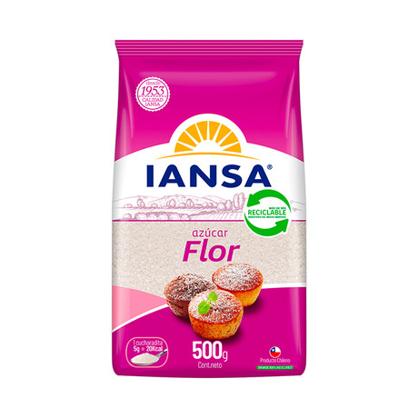 Azúcar Flor Iansa 500 gr