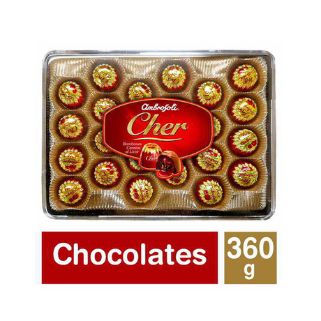 Bombom Ambrosoli Cereza Cognac 360 gr