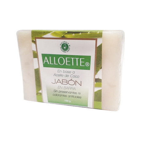 Jabón Aloe Vera Alloette 100 G 