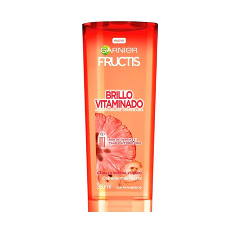 Acondicionador Fructis Brillo Vitaminado Guaraná 350 ml
