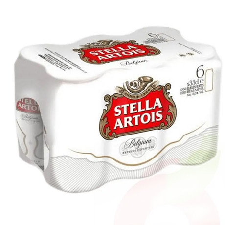 Cerveza Stella Artois Lata 6 X 354 Cc