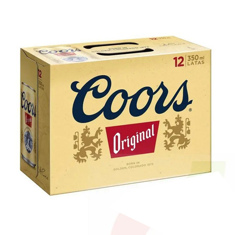 Cerveza Coors Original Pack 12 x 330 cc