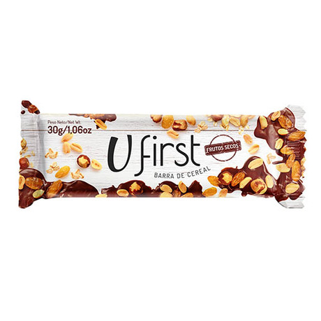 Barra cereal frutos secos 1 un, Ufirst
