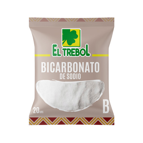 Bicarbonato De Sodio El Trebol 20 gr