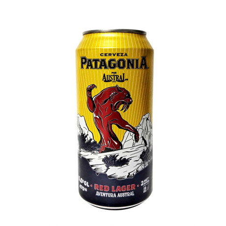 Cerveza Austral Red Lager Lata 500 Cc