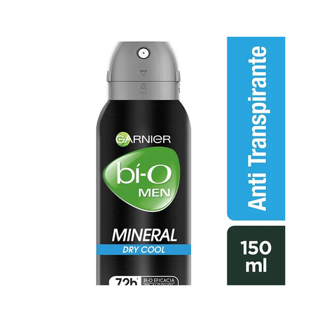 Bi-O Mineral Deo Spray Dry Cool  Varón 150 ml 