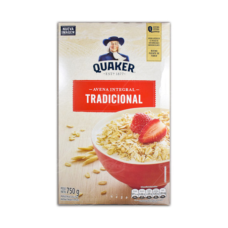 Avena Quaker Tradicional 750 gr