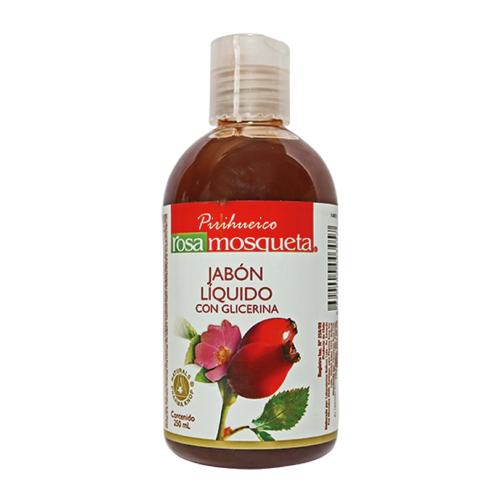 Jabón liquido glicerina 250 ml, Rosa Mosqueta Pirihueico (Vence Mayo 2024) - Jabón liquido glicerina 250 ml, Rosa Mosqueta Pirihueico 