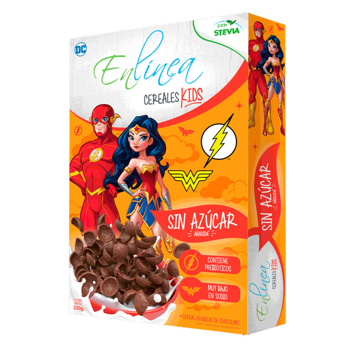 Cereal En Linea Kids Hojuela 330 gr - Cereal En Linea Kids Hojuela 330 Grs