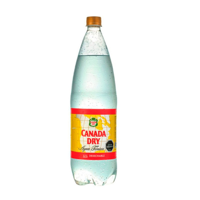 Canada Dry Tónica botella 1.5 L - Canada Dry Tonica Pet 1500 Cc