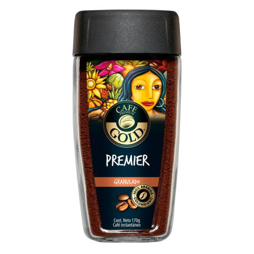 Café Gold Premier Frasco 170 gr - Cafe Gold Premier Frasco 170 Grs