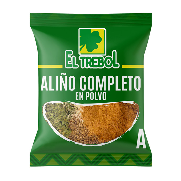 Aliño Completo El Trebol 100 gr - Aliño Completo El Trebol 100 Gr