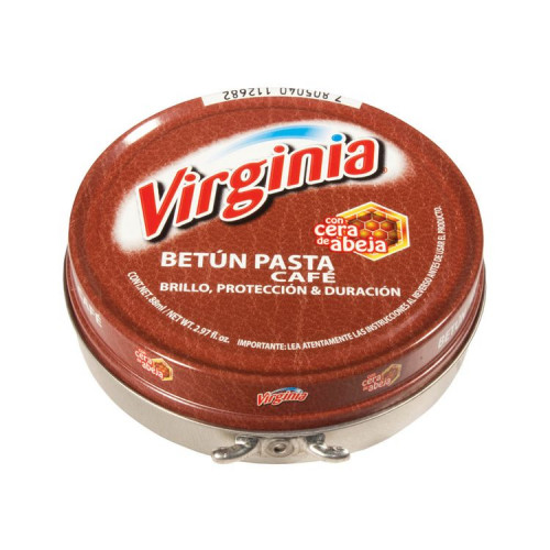 Betún Virginia N°4 Café 88 ml - Betún Virginia N°4 Café 88Ml
