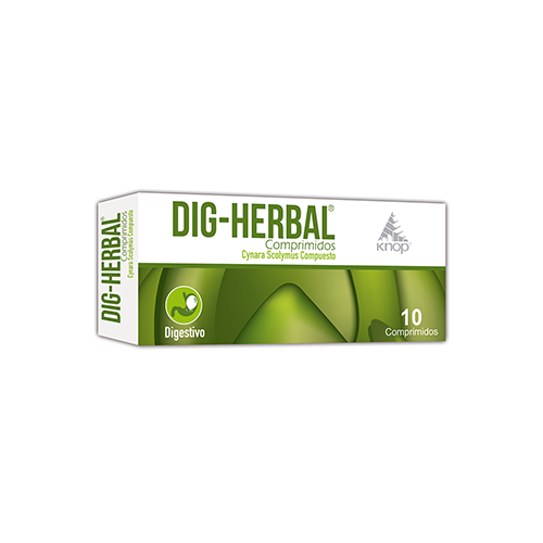 Dig-Herbal - Dig-Herbal 10 comprimidos