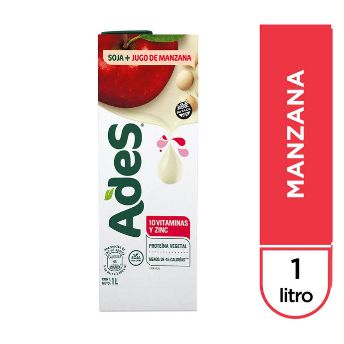 Ades Manzana 1 L - Ades Manzana Mult 1Lt