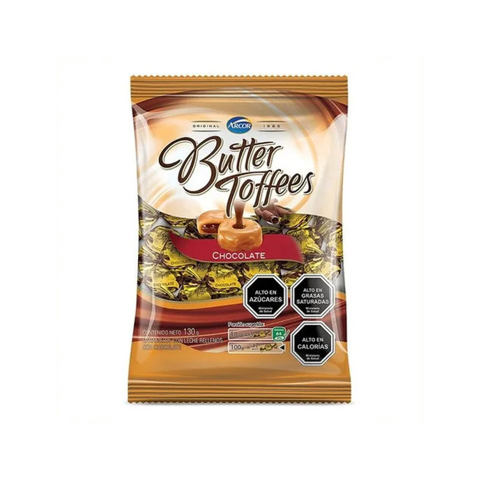 ButterToffi Chocolate 130 gr - Butter Toffi Chocolate 130 Grs