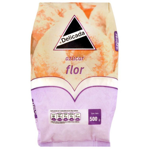Azúcar Flor Delicada 500 gr - Azucar Flor Delicada 500 Gr
