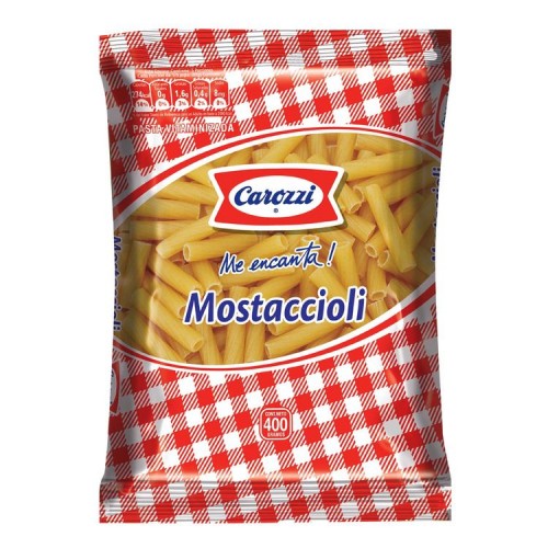 Pastas Carozzi Mostaccioli 46 400 gr - Carozzi Mostaccioli 46 400 Grs.