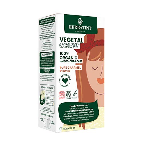 Henna pure caramel power 100 ml, herbatint - Henna pure caramel power 100 ml, herbatint
