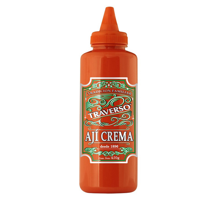Ají Traverso Crema Vintage 450 gr - Aji Traverso Crema Vintage 450 Grs