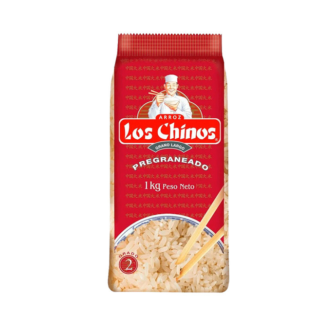Arroz Los Chinos G°2 Pregraneado kg - Arroz Los Chinos Pregraneado G2 1K.
