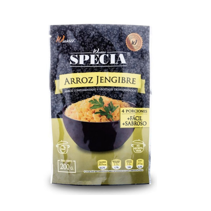 Arroz Specia Jengibre 200 gr - Arroz Specia Jengibre 200 Grs