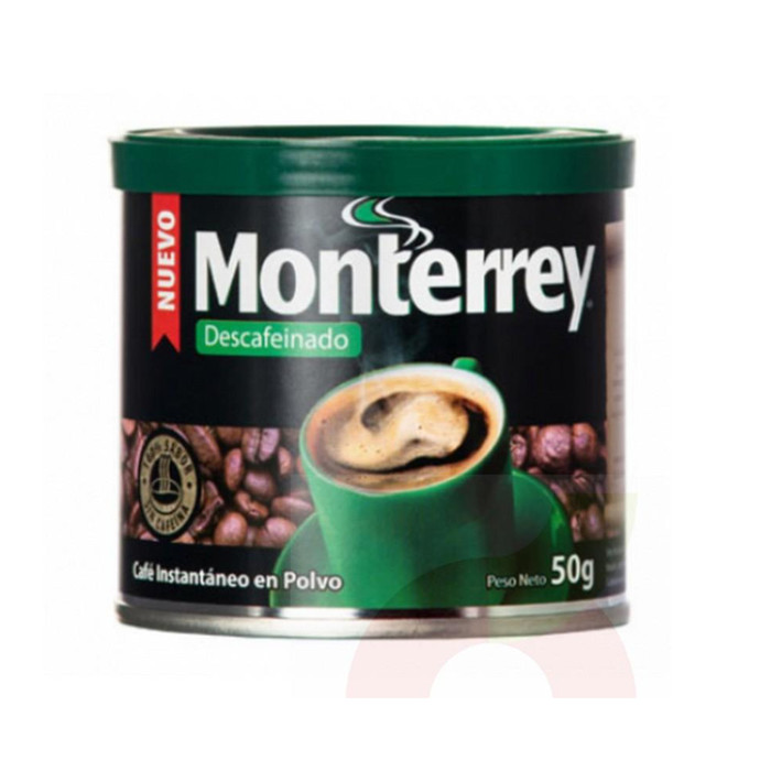 Café Monterrey Descafeinado 50 gr - Café Monterrey Descafeinado 50 Grs