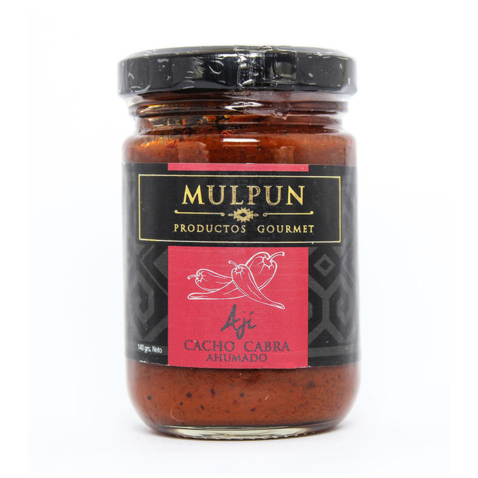 Ají Mulpun Pillán Ahumado 140 gr - Ají Mulpun Pillán Ahumado 140 Grs