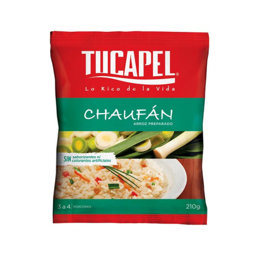Arroz Tucapel Chaufán 210 gr - Arroz Tucapel Chaufan 210 Grs