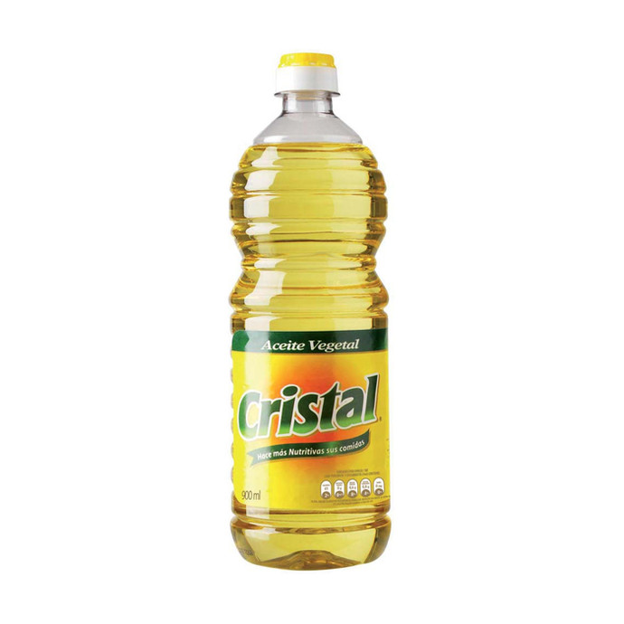 Aceite Cristal Vegetal 900 ml - Aceite Cristal Vegetal 900Ml