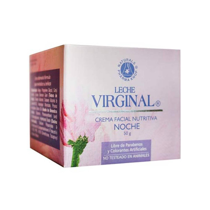 Crema Facial Nutrición Noche sin parabenos 50g, LV  - Crema Facial Nutrición Noche sin parabenos 50g, LV