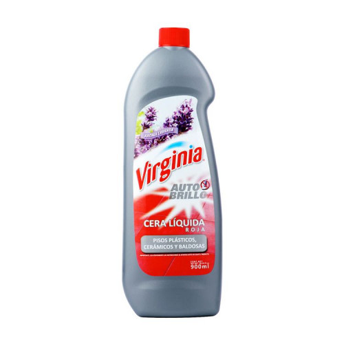 Cera Líq Virgnia Auto Roja 900Ml - Cera Líq Virgnia Auto Roja 900Ml