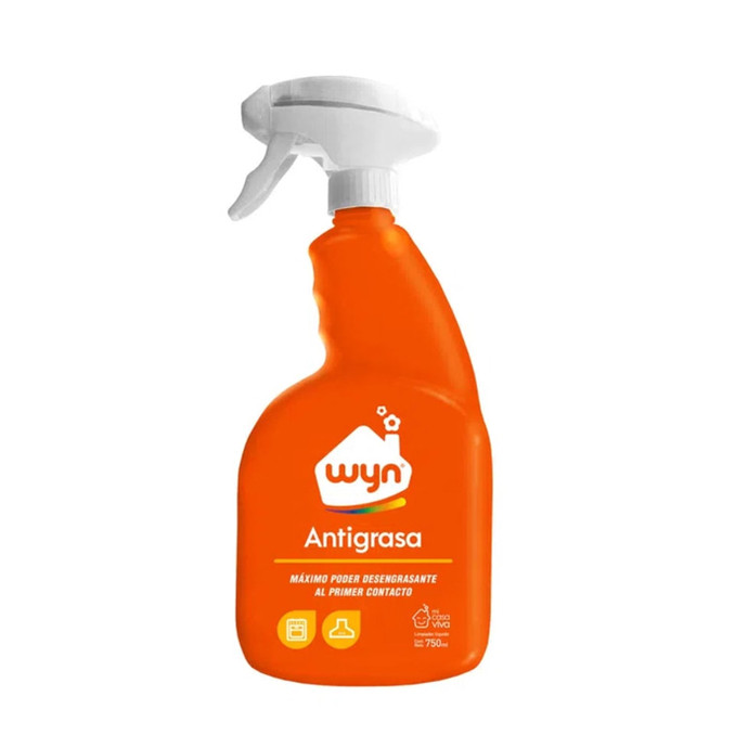 Antigrasa Wyn con Gatillo 750 ml - Antigrasa Wyn Gatillo 750Ml