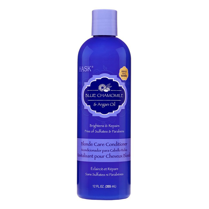 Acondicionador Blue Chamomile rubios 355 ml, Hask - Acondicionador Blue Chamomile rubios 355 ml, Hask