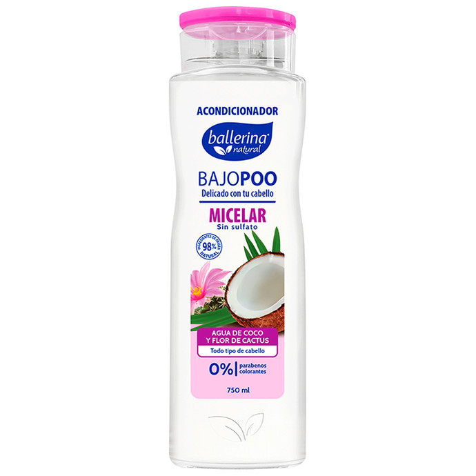Acondicionador Ball Micel Frasco 750 ml - Acond Ball Micel Bajo Poo Fsco 750Ml
