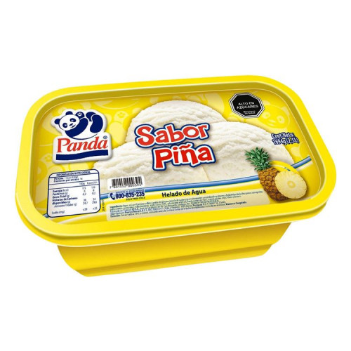 Helado Panda Piña 2.5 L - Casata Panda Piña 2500 Cc