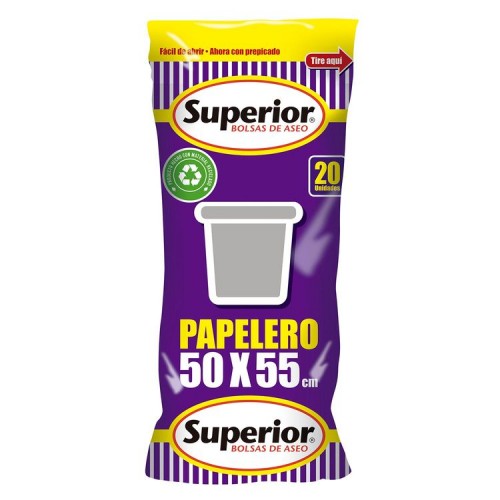 Bolsa Superior Papelero 50x55 cms. 200 und - Bolsa Superior Papelero 50 X 55 20Und