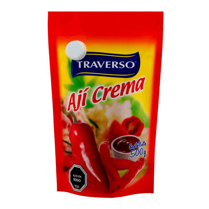 Ají Traverso Crema Doypack 500 gr - Aji Traverso Crema Doypack 500 Grs