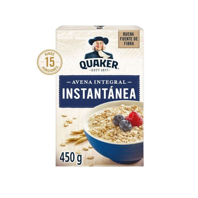 Avena Quaker Instantánea 450 gr - Avena Quaker Instantanea 450 Grs