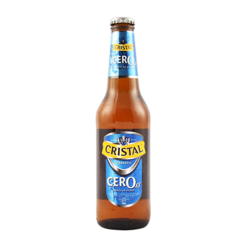 Cerveza Cristal Cero Bot 355 Cc - Cerveza Cristal Cero Bot 355 Cc