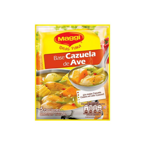 Base Maggi Cazuela Ave 70 gr - Base Maggi Cazuela Ave 70Grs