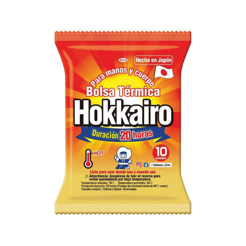 Hokkairo Bolsa Térmico 10 unidades - Hokkairo Bolsa Térmico 10 unidades