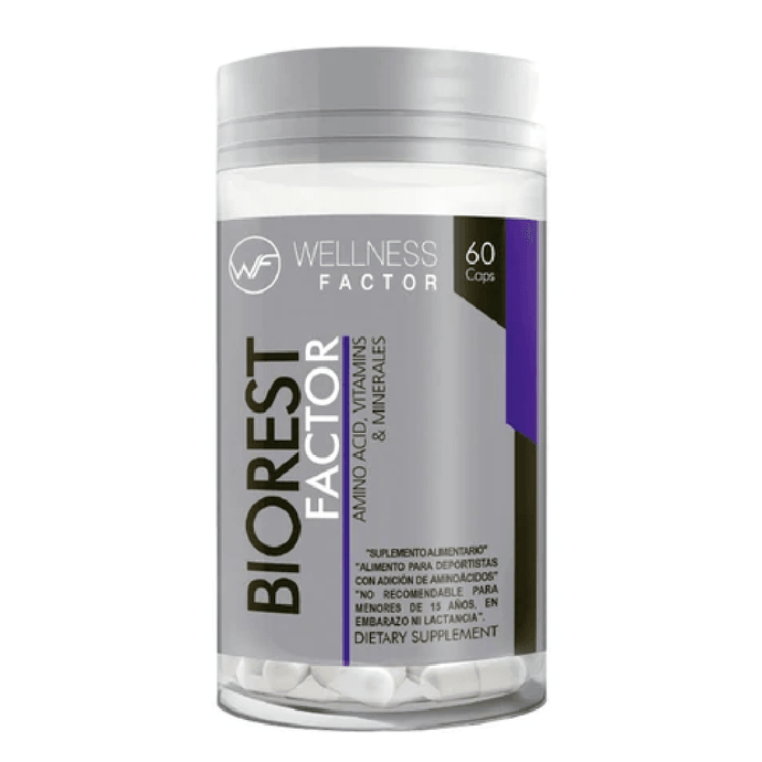 Biorest factor x 60 cápsulas - Wellness factor - Biorest factor x 60 cápsulas - Wellness factor