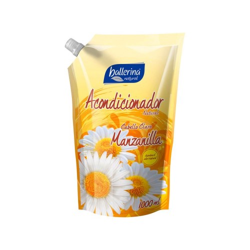 Acondicionador Ballerina Manzanilla Doypack 900 ml - Acond Ballerina Manzanilla D/P 900Ml