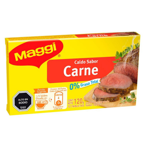 Caldo Maggi Carne 12 und - Caldo Maggi Carne 12 Und