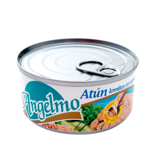 Atún Angelmó Lomito Agua 170 gr - Atun Angelmo Lomito Agua 170 Grs