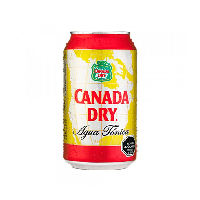 Canada Dry Tónica Lata 350 cc - Canada Dry Tonica Lata 350 Cc