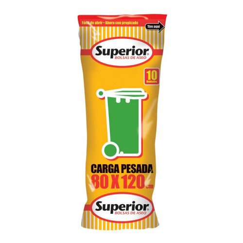 Bolsa de Basura Superior 80x120 cms. Carga Pesada - Bsa.Basura Superior 80*120 C.Pesada