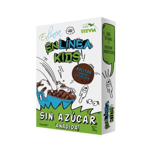 Cereal En Linea Kids Bolitas 330 Grs - Cereal En Linea Kids Bolitas 330 Grs